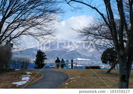 福島縣安多太郎服務區的安多太郎山 福島縣安多太郎服務區的安多太郎山 103359227