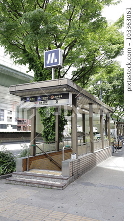 Osaka Metro堺筋線、千日前線日本橋站9號出口 103363061