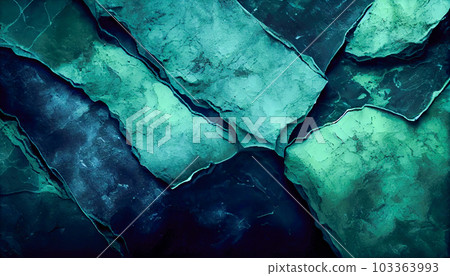 Blue watercolor background, abstract grunge background. Generative AI 103363993