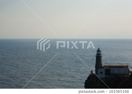 Cape santa catalina lighthouse view, Lekeitio, Spain 103365108