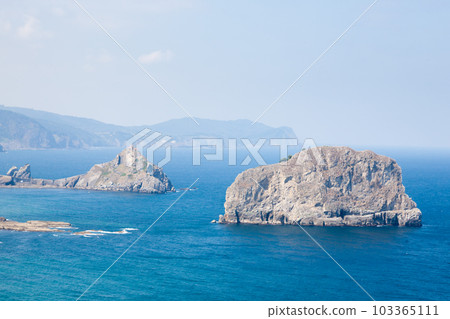 Gulf of Biscay cliffs landscape, Spain Gulf of Biscay cliffs landscape, Spain 103365111