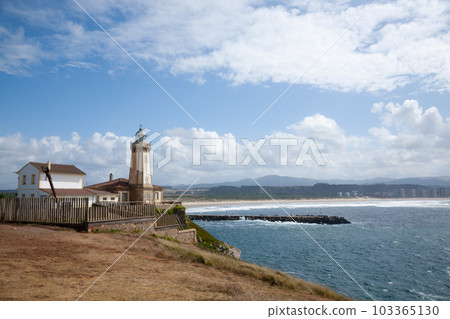 Aviles lighthouse view, Asturias, Spain Aviles lighthouse view, Asturias, Spain 103365130