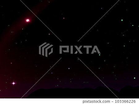 galaxy in a free space. 3D rendering 103366226