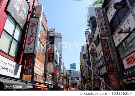 Downtown area of Shinjuku West Exit 103366264
