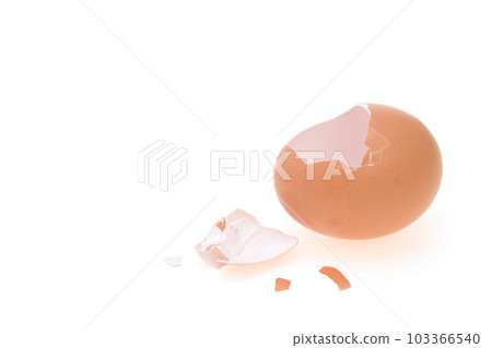 cracked brown egg shell cracked brown egg shell 103366540