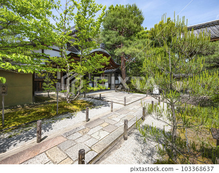 大德寺大仙院正殿（北條）入口前的庭園 103368637