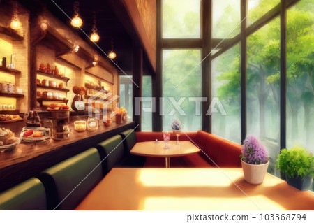 《AI影像》咖啡館影像 《AI影像》咖啡館影像 103368794