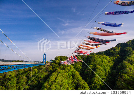 龍神大吊橋和鯉魚旗 1 龍神大吊橋和鯉魚旗 1 103369934