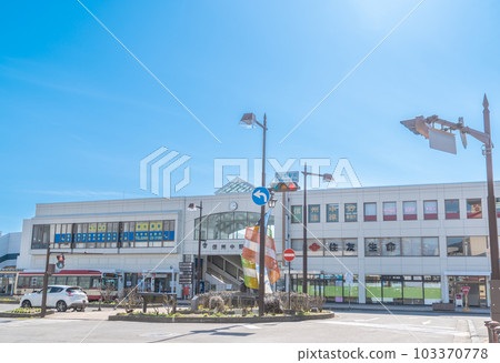 站前風景 信州中野站 站前風景 信州中野站 103370778