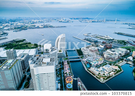 神奈川縣橫濱市港未來的風景 103370815