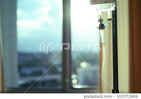 intravenous fluid for treat patient in the hospital 103372669