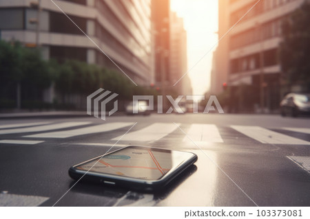 An abandoned phone, once a symbol of convenience and progress, now a symbol of waste and pollution. Is AI Generative. An abandoned phone, once a symbol of convenience and progress, now a symbol of waste and pollution. Is AI Generative. 103373081