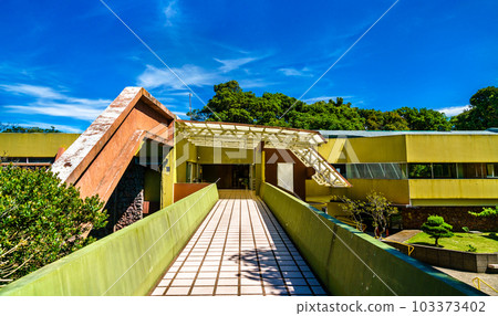Visitor Center of Poas Volcano National Park in Costa Rica, Central America 103373402