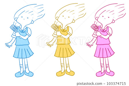 cool high school girl 103374715