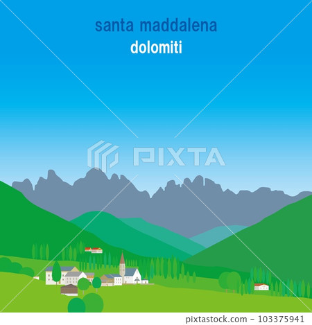 聖馬達萊娜 聖馬達萊娜 白雲巖 白雲巖 意大利 103375941