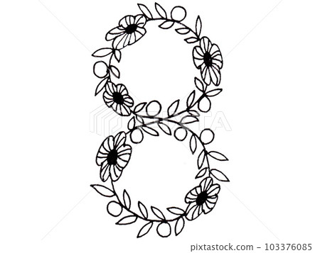 Scandinavian style hand-drawn illustration 103376085