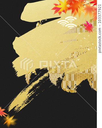 秋季日式材料 103377921