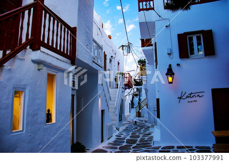 Greece Travelogue Aegean Islands Mykonos Mykonos Town Greece Travelogue Aegean Islands Mykonos Mykonos Town 103377991