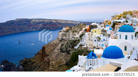 Greece Travelogue Aegean Islands Santorini Oia Greece Travelogue Aegean Islands Santorini Oia 103378523