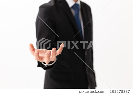 Business image hand Synthetic material Business image hand Synthetic material 103378887