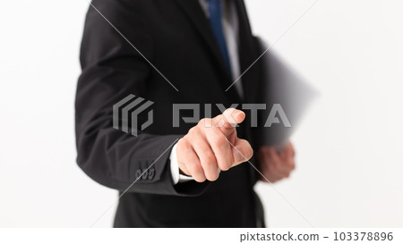 Business image hand Synthetic material 103378896