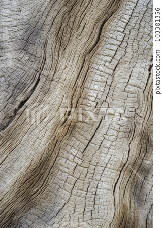 具有美麗木紋的水曲柳（Tamo）風格木材背景材料“AI 生成圖像” 103381356