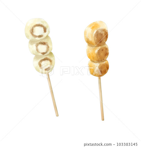 烤餃子（手繪） 103383145