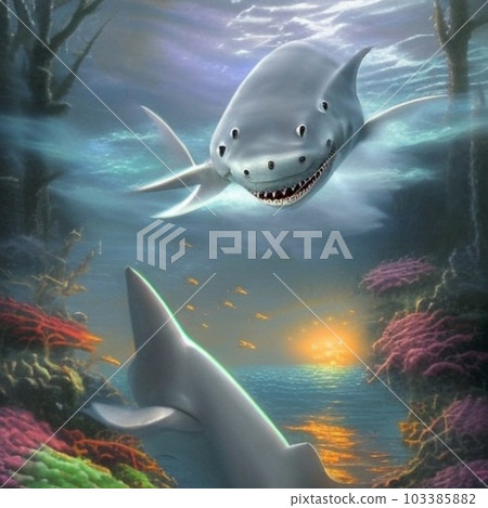 A shark living in another world 103385882