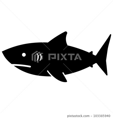 shark icon 103385940