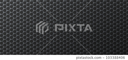 Dark background honeycomb carbon metal Dark background honeycomb carbon metal 103388406