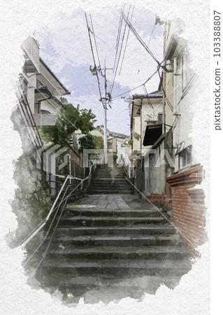 水彩風格 長崎縣長崎市 Misaki Road（Misaki Road） 103388807