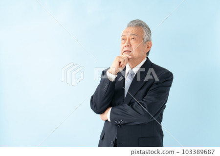 商務老人思考 103389687