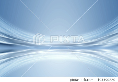 Silver curved lines abstract futuristic textured background 103390820