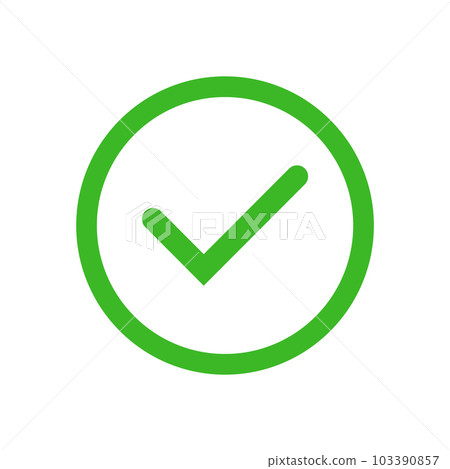 Decision making icons for yes and no voting. Vector illustration isolated on white background. Decision making icons for yes and no voting. Vector illustration isolated on white background. 103390857