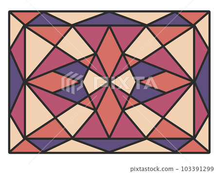 retro color motif - Stock Illustration [103391299] - PIXTA