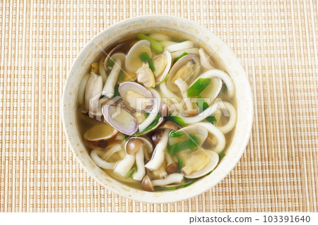 美味的蛤烏冬面 美味的蛤烏冬面 103391640