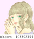 捲髮的女孩 103392354