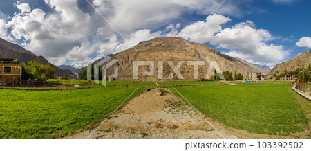 Turtuk a beautiful small village,Leh,Ladakh,northern India, 103392502