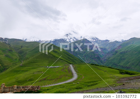 Karakoram Mountains  beautiful landscape,Turtuk a beautiful small village,Leh,Ladakh,northern India, 103392772