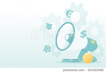 Digital marketing or advertising concept. Promotion online, create content, challenge campaign, e-commerce, financial planning, thinking to earn money. Digital marketing or advertising concept. Promotion online, create content, challenge campaign, e-commerce, financial planning, thinking to earn money. 103392990