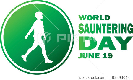World Sauntering Day World Sauntering Day 103393044
