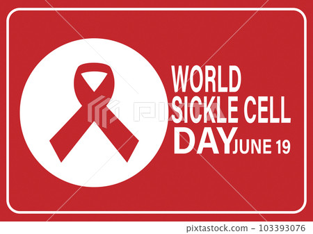 World Sickle Cell Awareness Day Vector illustration World Sickle Cell Awareness Day Vector illustration 103393076