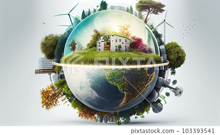 green planet concept green planet concept 103393541