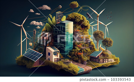 green planet concept 103393543