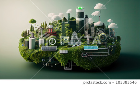 green planet concept green planet concept 103393546