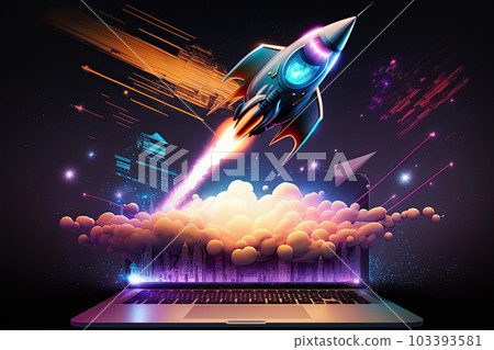 Start of rocket 103393581