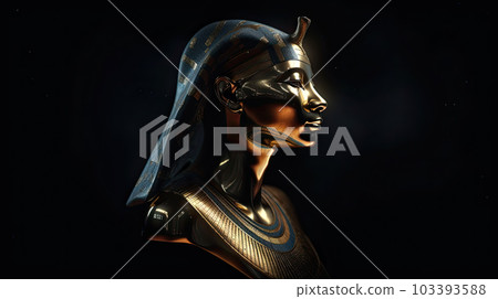Bastet, half woman half cat goddess, ai based Bastet, half woman half cat goddess, ai based 103393588