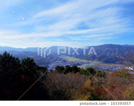 Ozu cityscape seen from Mt. Fuji (Ozu City, Ehime Prefecture) Ozu cityscape seen from Mt. Fuji (Ozu City, Ehime Prefecture) 103393857