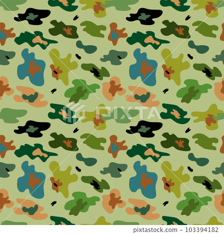 Seamless abstract pattern on a light yellow backgraund Seamless abstract pattern on a light yellow backgraund 103394182