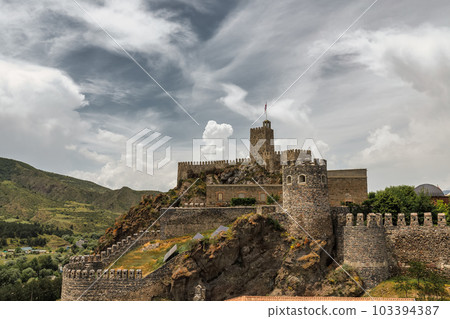Old castle Akhaltsikhe (Rabati) in Georgia.This is a medieval fortress built in the IX century Old castle Akhaltsikhe (Rabati) in Georgia.This is a medieval fortress built in the IX century 103394387
